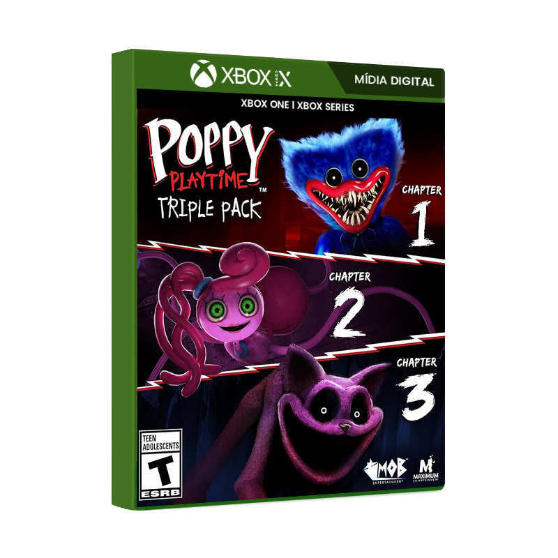 Poppy Playtime Triple Pack Xbox One / Series Mídia Digital