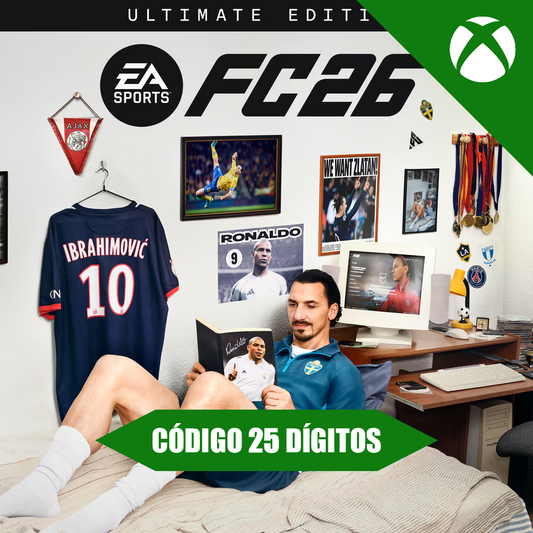 EA Sports FC 26 Deluxe Edition Xbox – Código 25 Dígitos