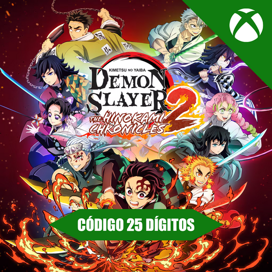 Demon Slayer -Kimetsu no Yaiba- The Hinokami Chronicles 2 Xbox - Código 25 Dígitos