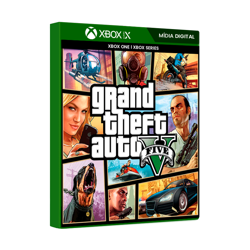 Gta 5 Xbox One Mídia Digital