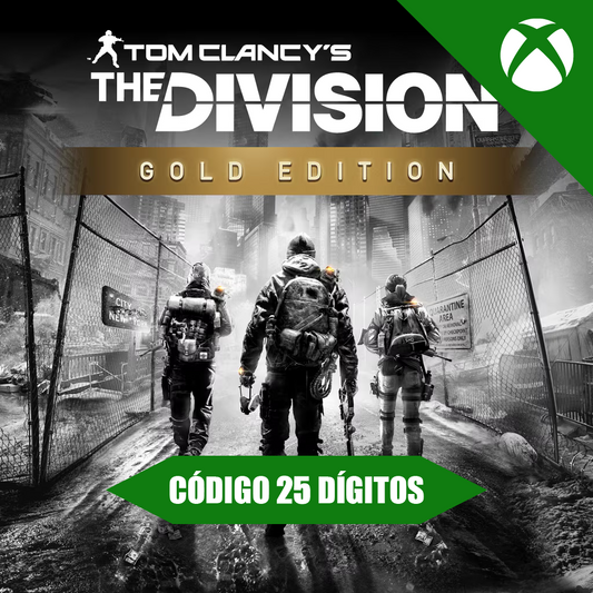 Tom Clancy's The Division Gold Edition Xbox REGIÃO - Código 25 Dígitos
