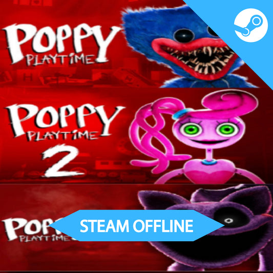 Poppy Playtime Chapter 1 + 2 + 3 - Steam Offline