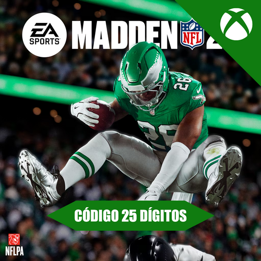 EA SPORTS Madden NFL 26 Xbox - Código 25 Dígitos