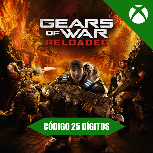 Gears of War: Reloaded Xbox - Código 25 Dígitos