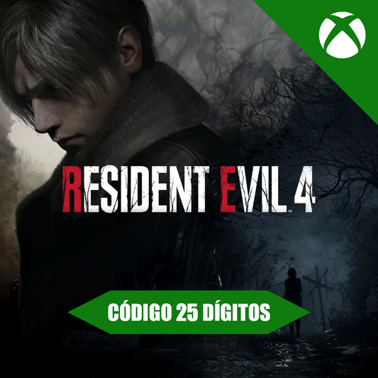 Resident Evil 4 Xbox - Código 25 Dígitos