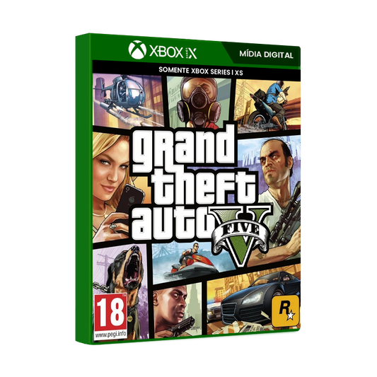 Gta 5 Xbox Series Mídia Digital