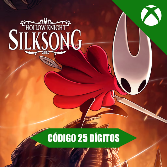 Hollow Knight: Silksong Xbox - Código 25 Dígitos