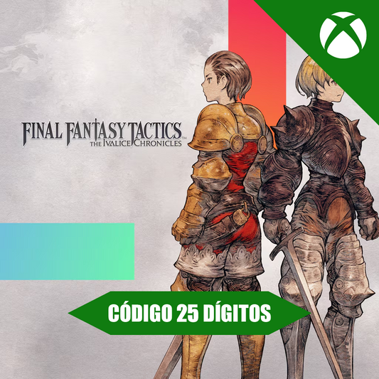 FINAL FANTASY TACTICS - The Ivalice Chronicles Xbox - Código 25 Dígitos