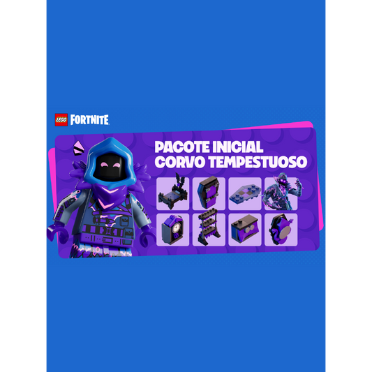 Fortnite - Pacote Inicial Corvo Tempestuoso - Xbox