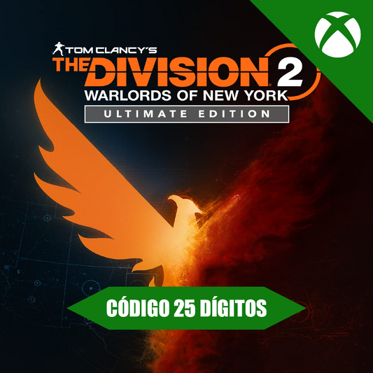 Tom Clancy's The Division 2 - Warlords Of New York - Ultimate Edition Xbox REGIÃO - Código 25 Dígitos