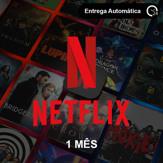Netflix Mensal 4K Conta