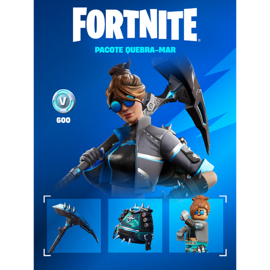 Fortnite - Pacote Quebra-mar - Xbox