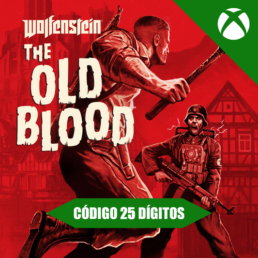 Wolfenstein: The Old Blood Xbox REGIÃO - Código 25 Dígitos