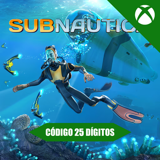 Subnautica Xbox REGIÃO - Código 25 Dígitos