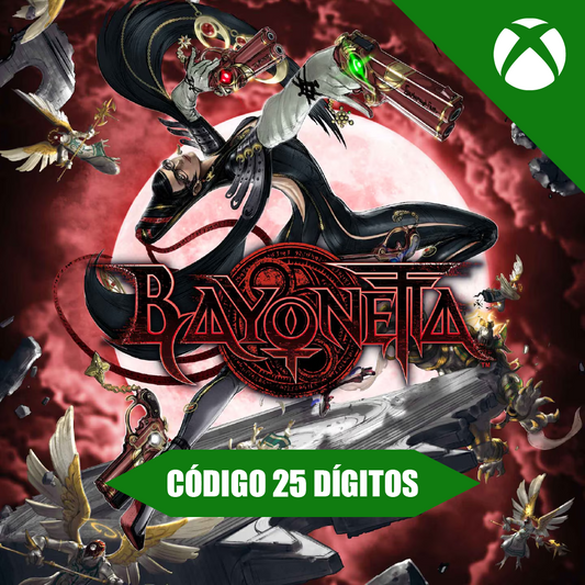 Bayonetta Xbox REGIÃO - Código 25 Dígitos