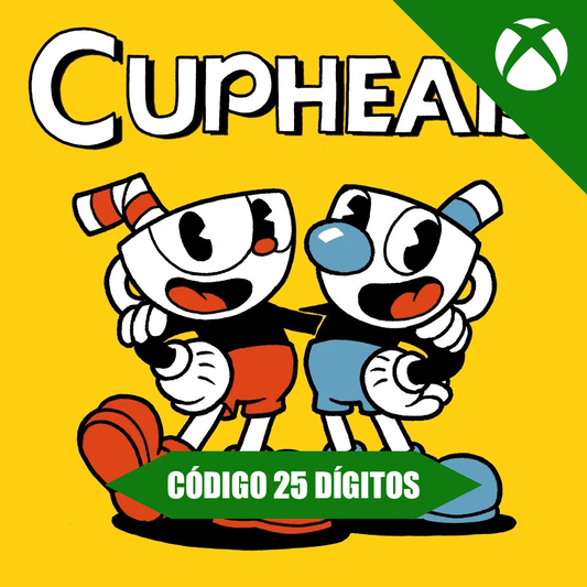 Cuphead Xbox REGIÃO - Código 25 Dígitos