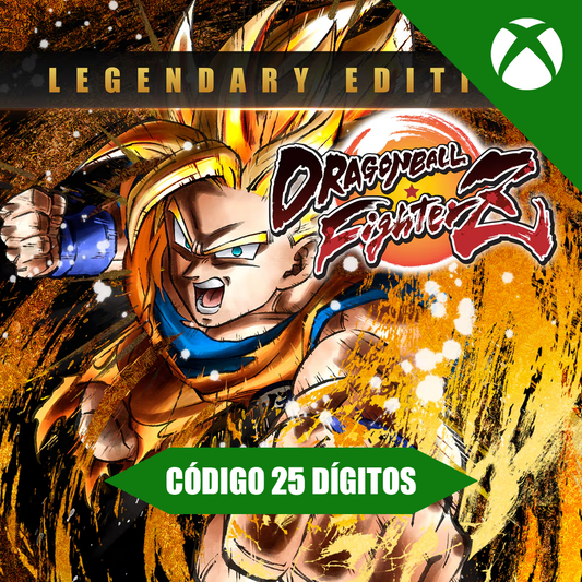 Dragon Ball Fighterz Legendary Xbox REGIÃO - Código 25 Dígitos