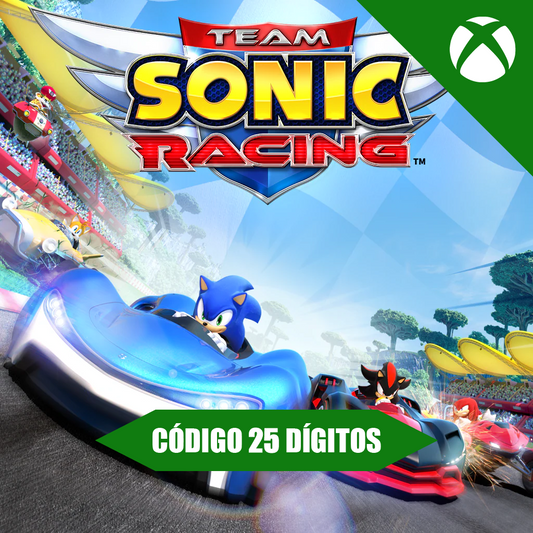 Team Sonic Racing Xbox REGIÃO - Código 25 Dígitos