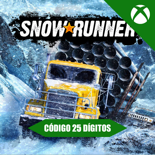 Snowrunner Xbox REGIÃO - Código 25 Dígitos