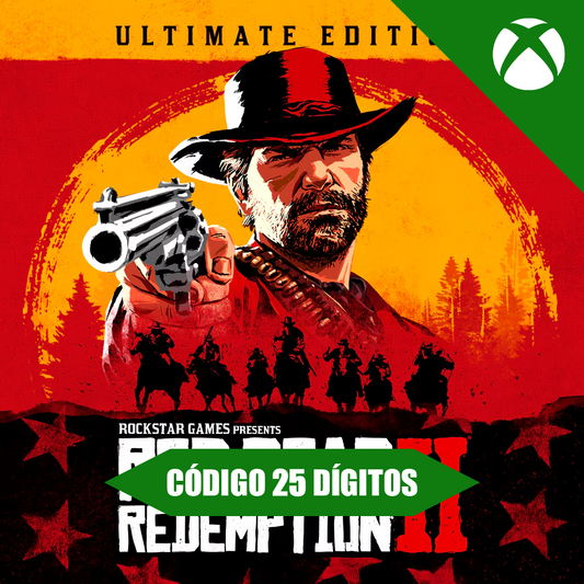 Red Dead Redemption 2: Ultimate Edition Xbox REGIÃO - Código 25 Dígitos