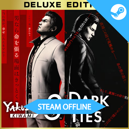 Yakuza Kiwami 3 & Dark Ties - Deluxe Edition - Steam Offline