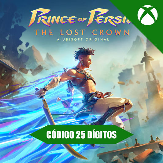 Prince Of Persia The Lost Crown Xbox REGIÃO - Código 25 Dígitos