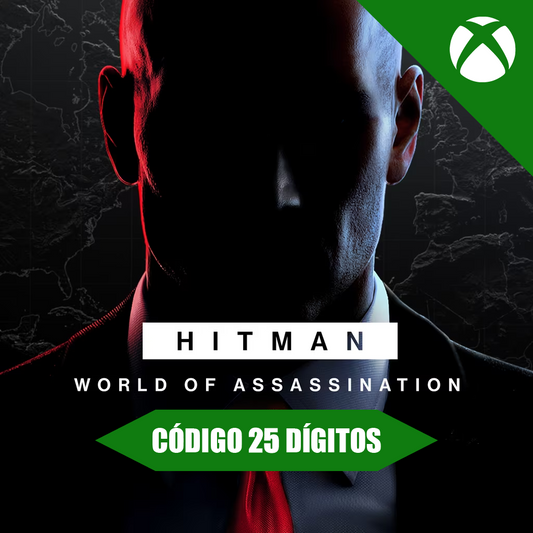 Hitman World Of Assassination Xbox REGIÃO - Código 25 Dígitos