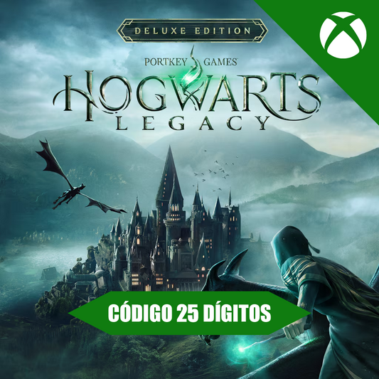 Hogwarts Legacy Digital Deluxe Xbox REGIÃO - Código 25 Dígitos