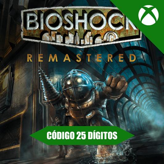 Bioshock Remastered Xbox REGIÃO - Código 25 Dígitos