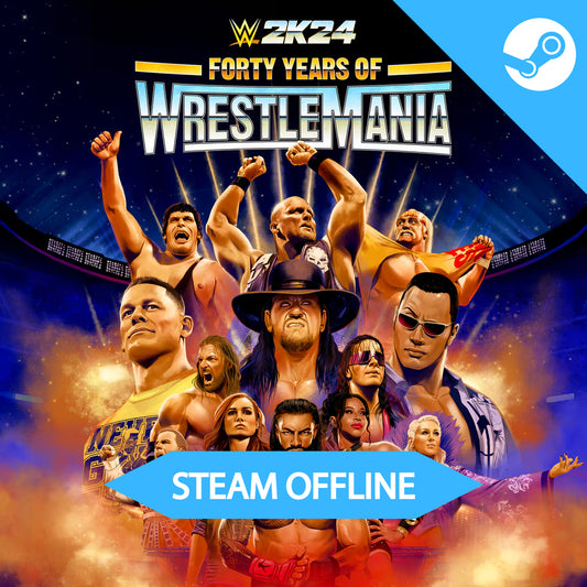 WWE 2K24 40 Years Of Wrestlemania - Steam Offline