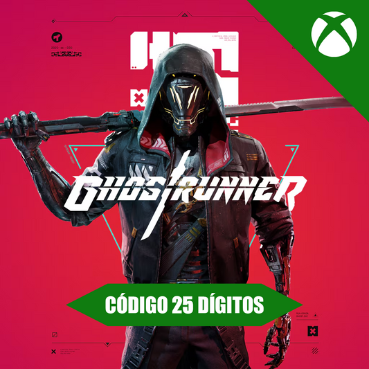 Ghostrunner Xbox REGIÃO - Código 25 Dígitos
