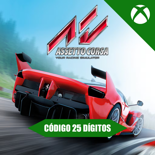 Assetto Corsa Xbox REGIÃO - Código 25 Dígitos