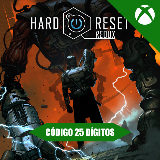Hard Reset Redux Xbox REGIÃO - Código 25 Dígitos