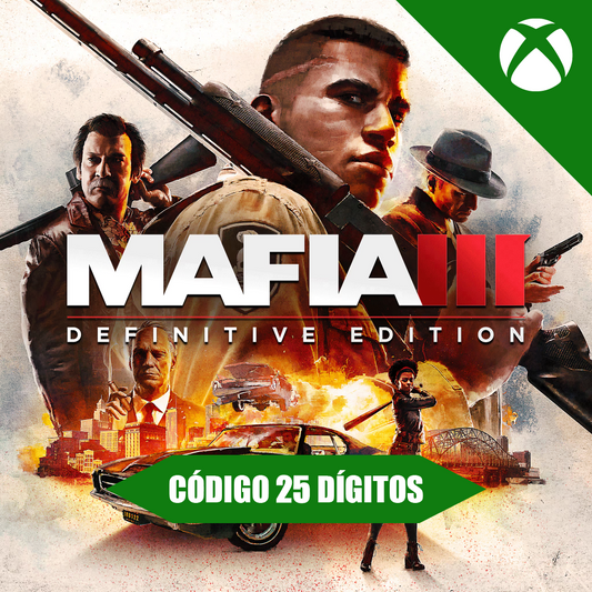 Mafia III: Definitive Edition Xbox REGIÃO - Código 25 Dígitos