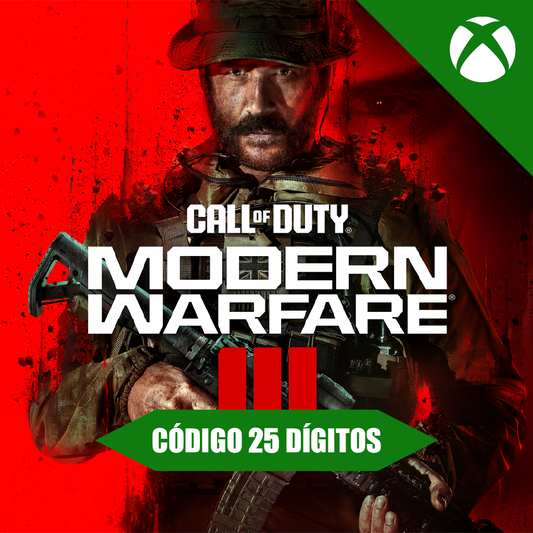 Call of Duty Modern Warfare 3 Xbox REGIÃO - Código 25 Dígitos