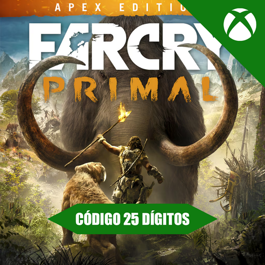 Far Cry Primal Apex Xbox REGIÃO - Código 25 Dígitos
