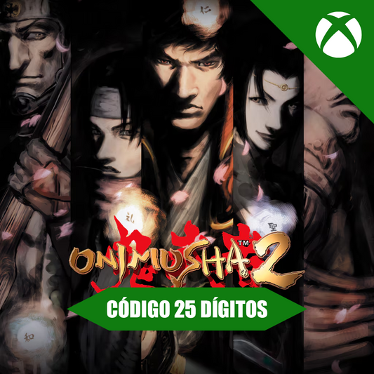 Onimusha 2: Samurai's Destiny Xbox - Código 25 Dígitos