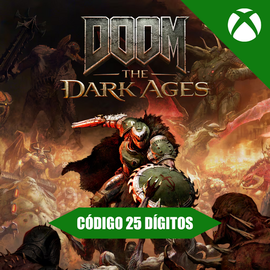 DOOM: The Dark Ages Xbox - Código 25 Dígitos