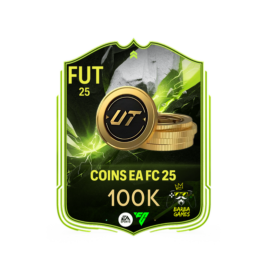 100k Coins EA FC Fifa 25 2025 Ultimate Team Xbox Playstation Computador