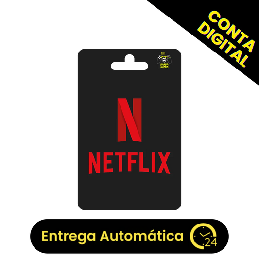 Netflix Mensal 4K Conta