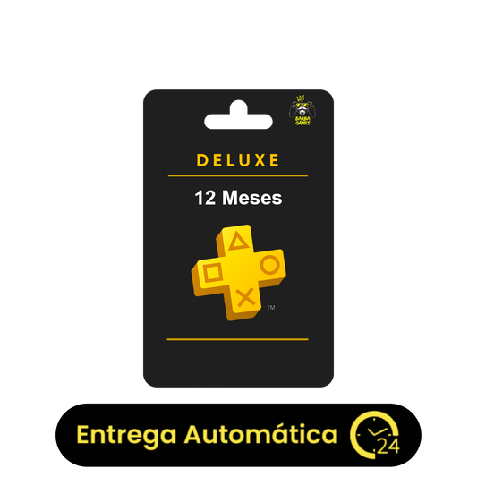 Assinatura PlayStation Plus Deluxe - 12 meses