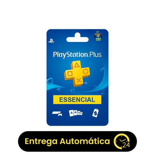 Assinatura PlayStation Plus Essencial - 12 meses