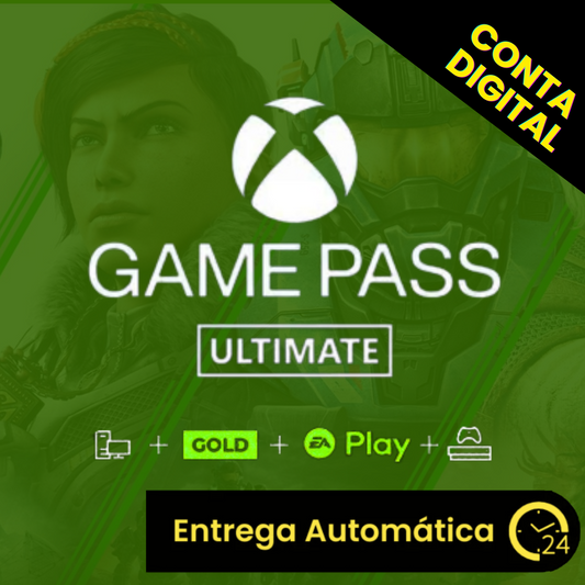 Xbox Game Pass Ultimate - 1 Mês - [Xbox One / Séries S X]
