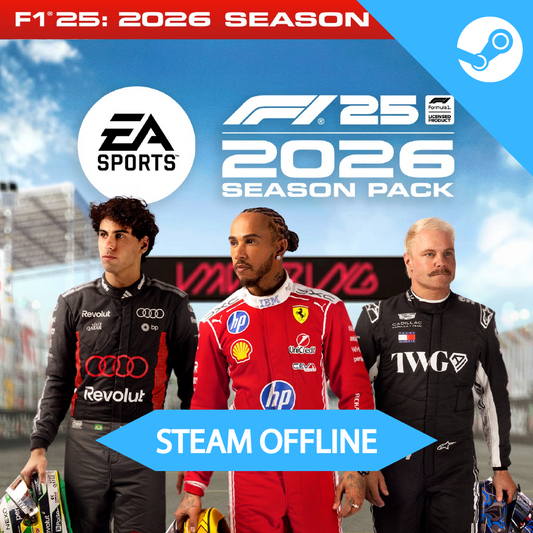 Fórmula 1 26 + F1 25 Completo Pacote da Temporada 2026 - Steam Offline