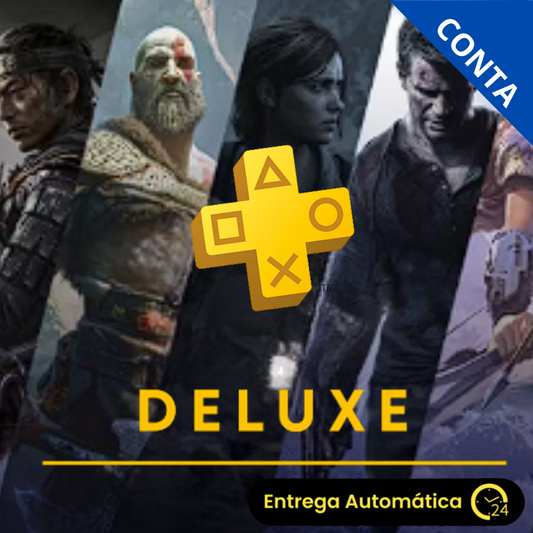 Assinatura PlayStation Plus Deluxe - 1 mês